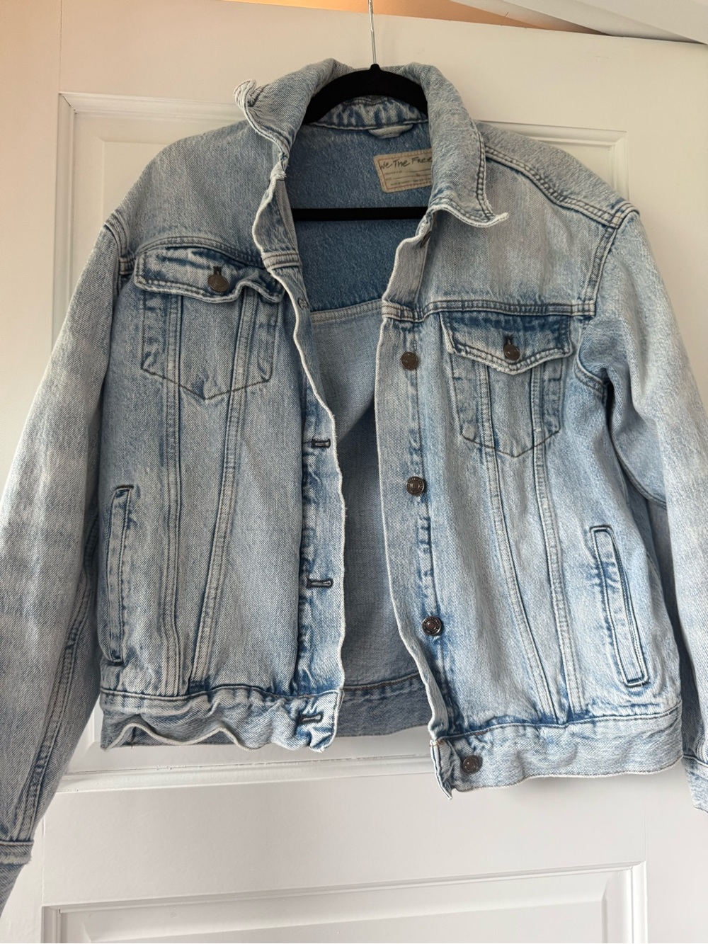 Light Wash Denim Jacket - Free People